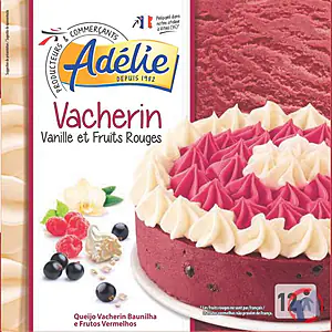 Rappel produit ADELIE VACHERIN FRUITS-ROUGES ADELIE