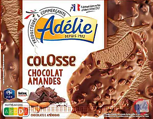Rappel produit Colosse chocolat amandes ADELIE