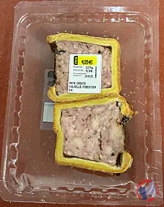 Rappel produit PATE CROUTE DE VOLAILLE FORESTIER AFFRAIS