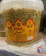 Rappel produit OLIVES NOIRES FACON GRECQUE ET OLIVES VERTES EN RONDELLES AFNAN (photo numéro 1)