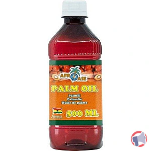 Rappel produit Palm oil 500 mL Afroase