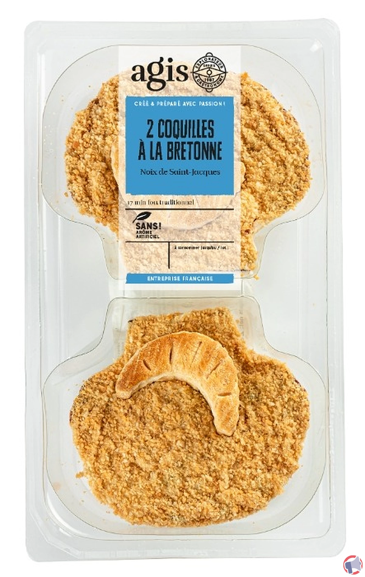 Rappel de produit : Coquilles à la bretonne de la marque AGIS pour risque de listéria
