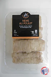 Rappel produit Nems au porc AGIS