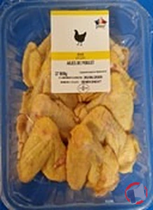 Rappel produit AILES DE POULET JAUNE 800G