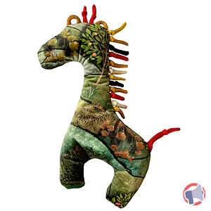 Rappel produit Gigie le doudou girafe et Fonfon le doudou girafon Ain Doudou de Mamou