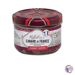 Rappel produit RILLETTES DE CANARD DE FRANCE 180G ALBERT MENES