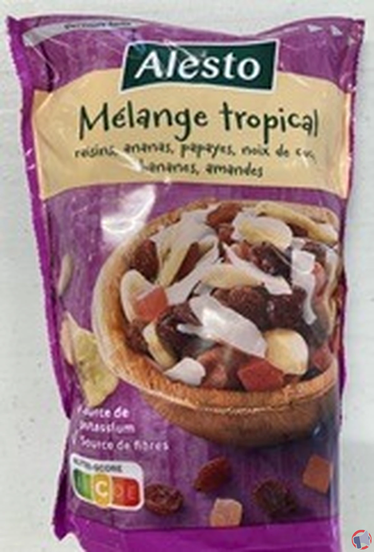 Rappel produit : mélange tropical Alesto chez Lidl pour dépassement de pesticides