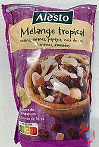 Rappel produit Mélange tropical Alesto