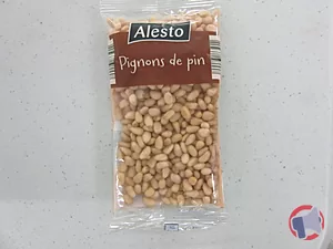 Rappel produit Pignons de pin Alesto
