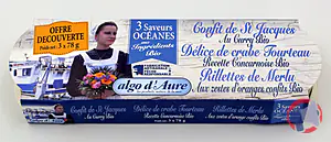 Rappel produit 3 saveurs Océanes, étui de 3 x 78g Algo d'Aure