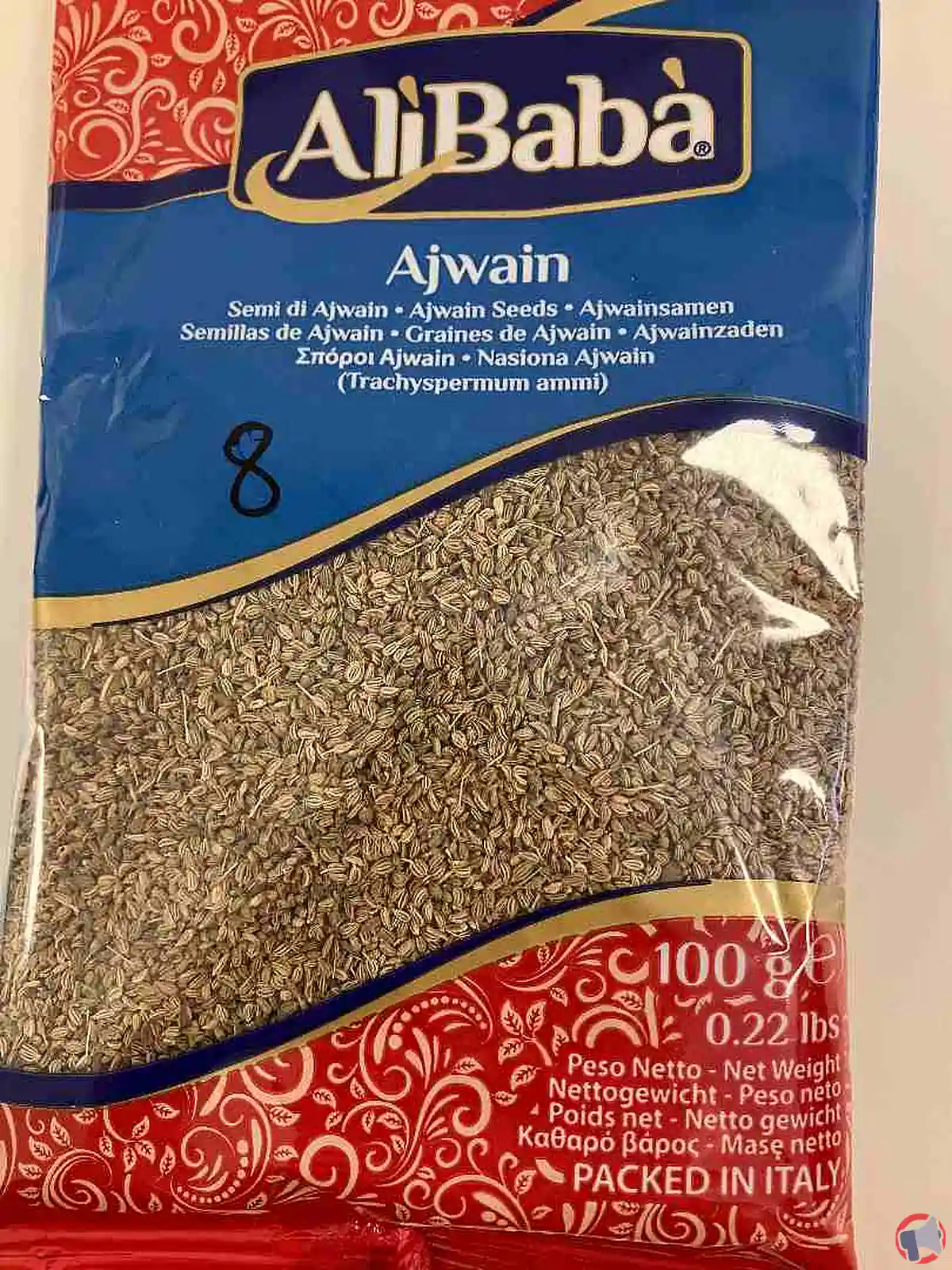 Rappel de produit : Graines de Ajwain de la marque AliBaba