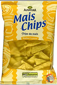 Rappel produit Chips de maïs nature bio Alnatura