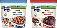 Rappel produit Alpenfest Bretzels enrobés de chocolat (lait et noir)