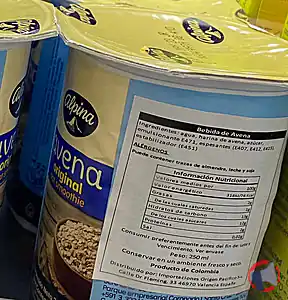 Rappel produit Alpina Bebida de avena Alpina Bebida de avena
