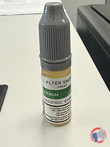 Rappel produit Alter Smoke Green - Citron - 11mg/mL lot 11cit45139 AlterSmoke