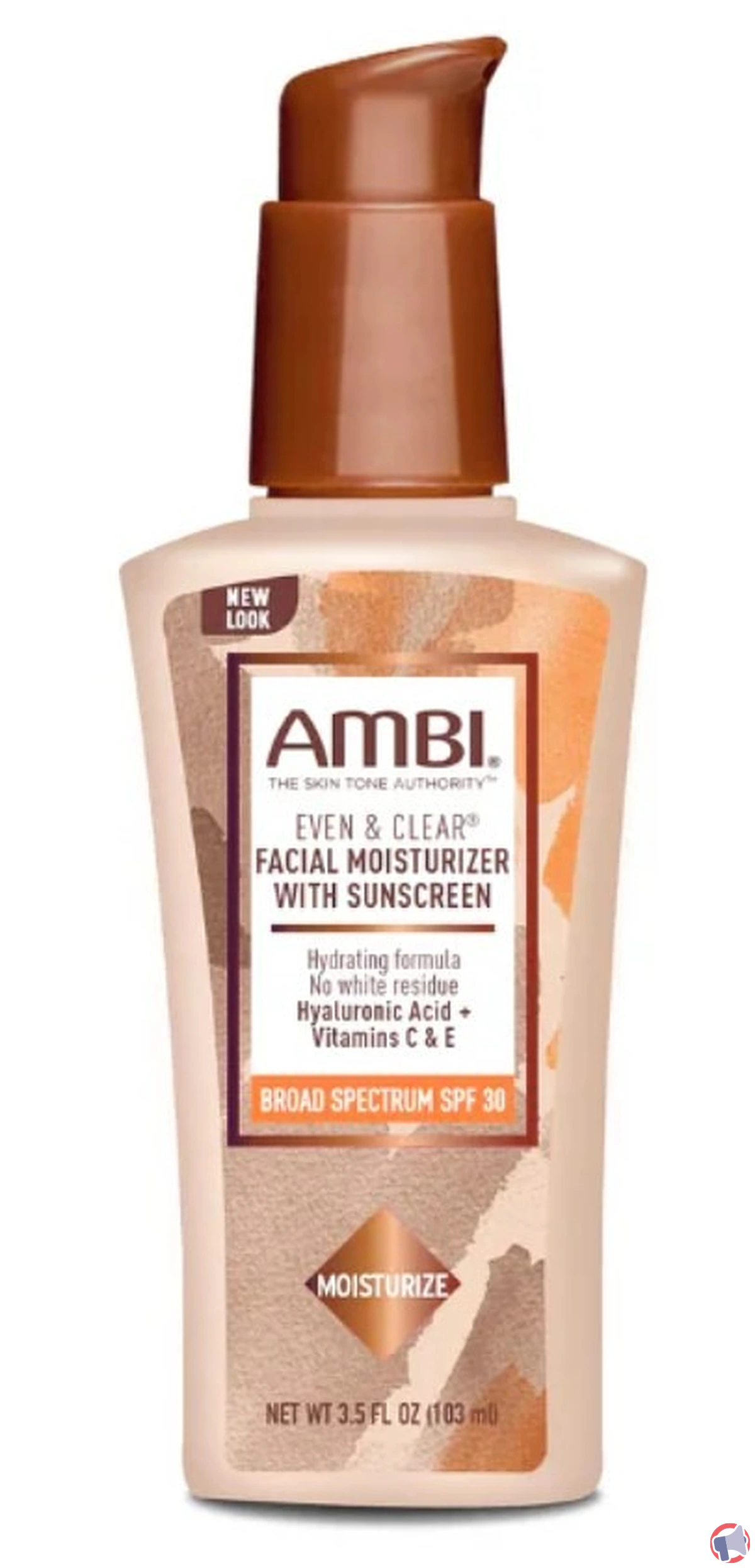 Rappel du produit Ambi Facial Moisturizer avec Sunscreen