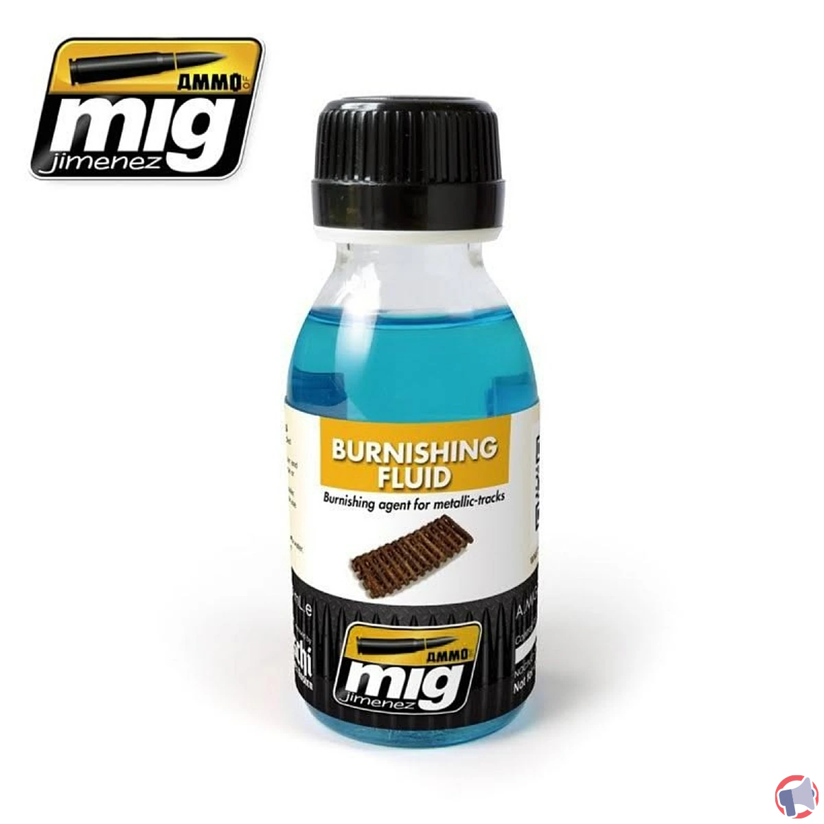 Rappel produit : Flacon Metallic Track Burnishing de AMMO OF MIG JIMENEZ