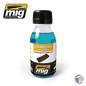 Rappel produit Metallic track burnishing AMMO OF MIG JIMENEZ