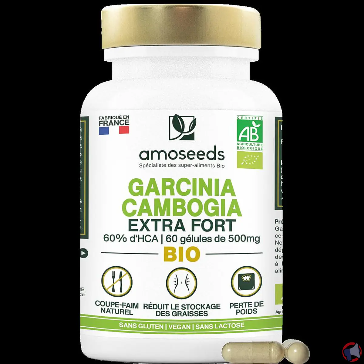 Rappel de produit : gélules Garcinia Cambogia de la marque Amoseeds
