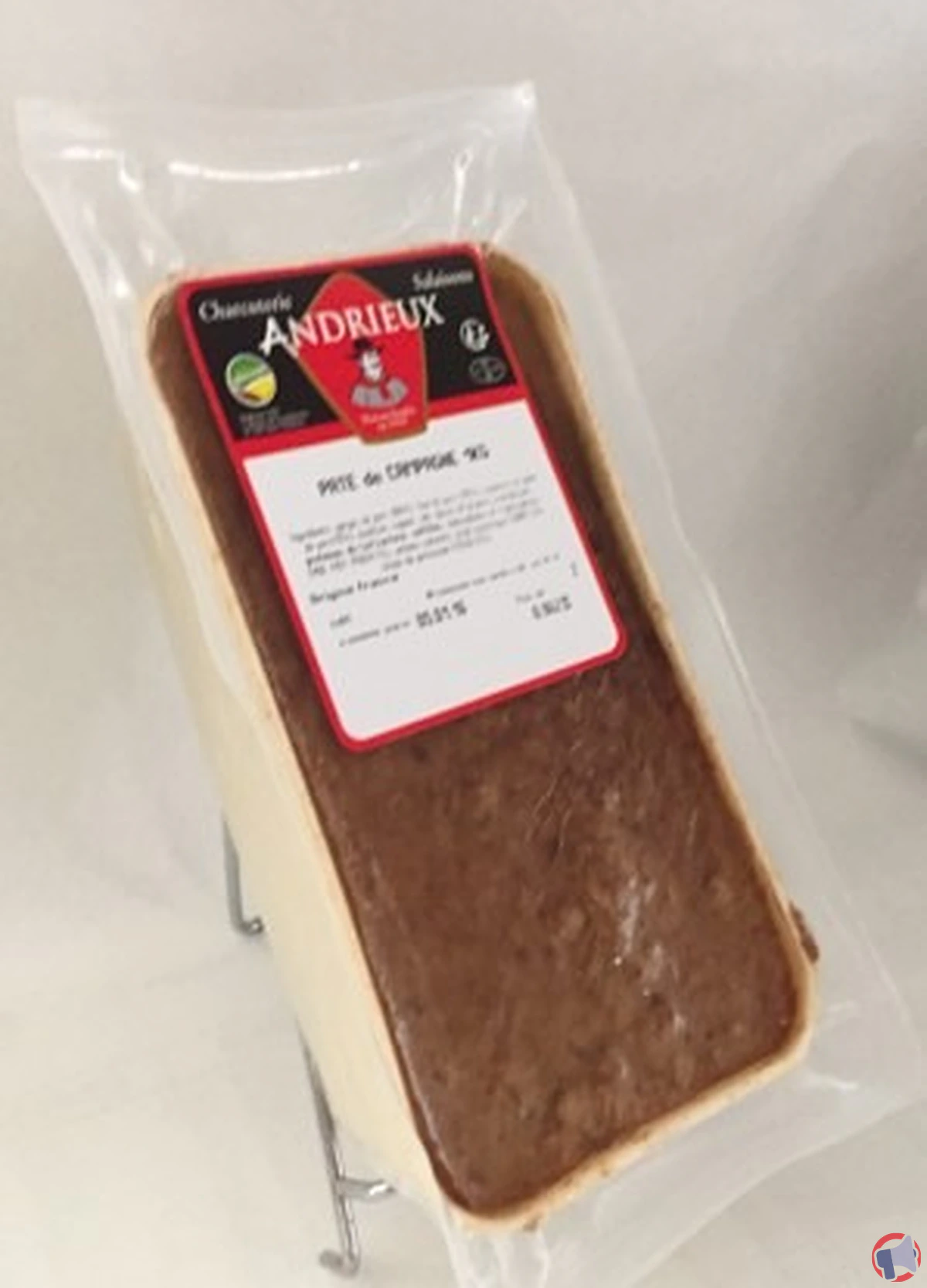 Rappel : andrieux pâte campagne 1kg – mise en garde pour les consommateurs