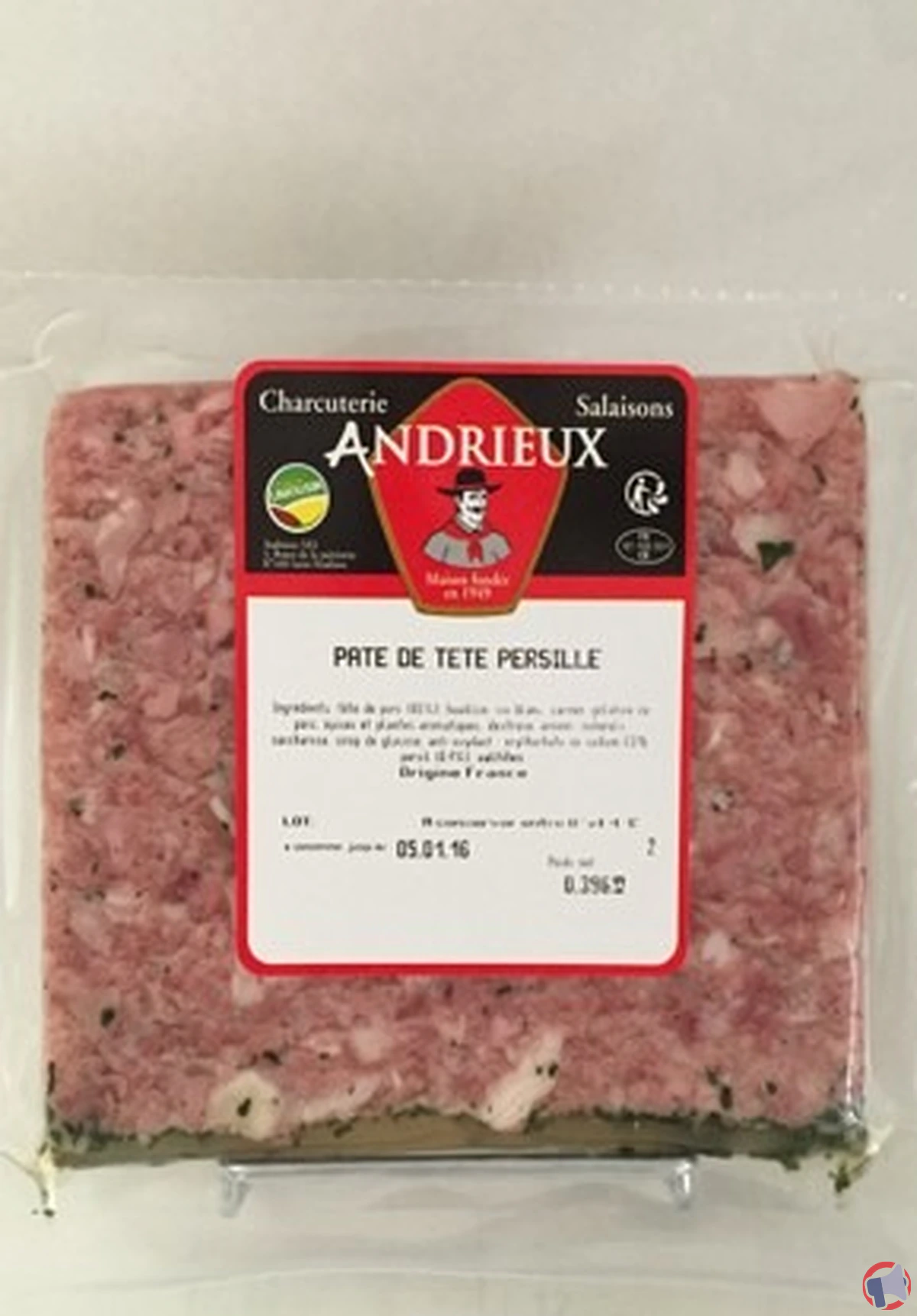 Rappel andrieux pâte tête 400g : analyse complète du produit rappelé