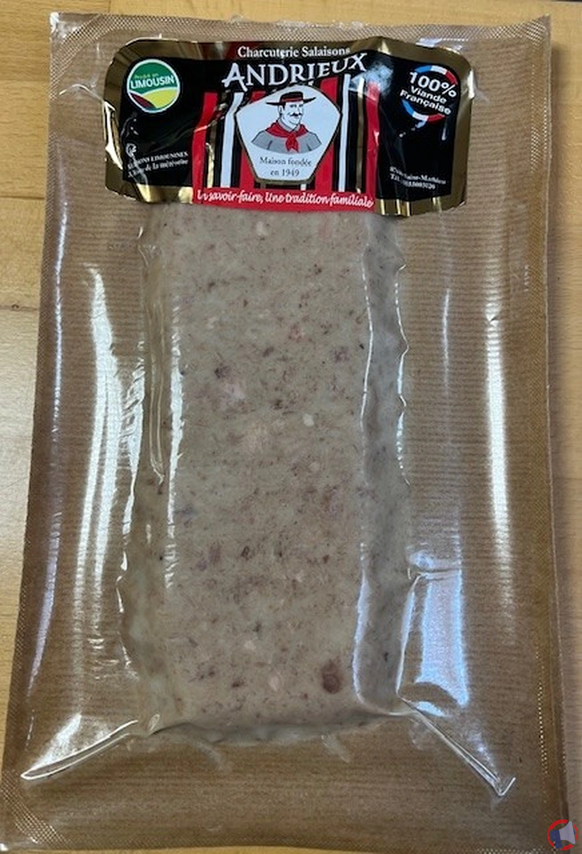 Andrieux rillettes pur porc 200gr : rappel produit et informations essentielles