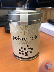Rappel produit Poivre noir de la côte de Malabar Anne-Sophie Pic Anne-Sophie Pic