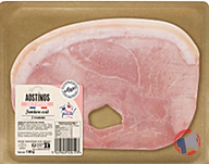 Rappel produit jambon cuit Aostinos 2 tranches 130g AOSTE (photo numéro 1)