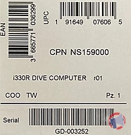 Rappel produit i330R Ordinateur de plongée AQUALUNG (photo numéro 3)