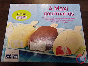 Rappel produit 4 Maxi Gourmands MENTHE ARGEL