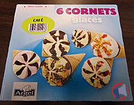 Rappel produit 6 CORNETS GLACES CAFE ARGEL (photo numéro 1)