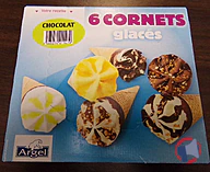 Rappel produit 6 CORNETS GLACES CHOCOLAT ARGEL (photo numéro 1)