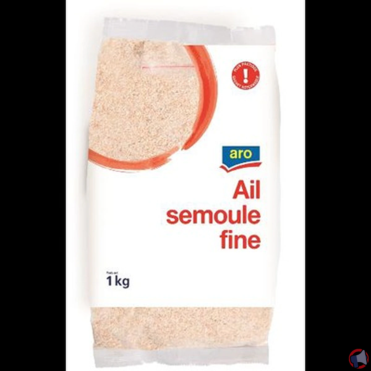 Rappel de produit : Ail semoule fine 1KG Aro