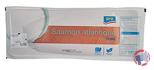 Rappel produit SAUMON FUME ATLANTIQUE PRE TRANCHE 600G / 900G ARO