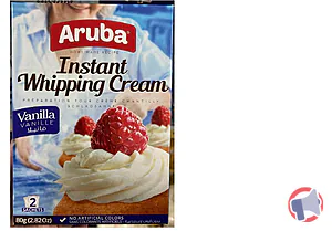Rappel produit INSTANT WIPPING CREAM Préparation pour crème chantilly ARUBA