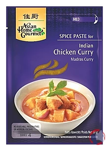 Rappel produit Pâte d'épices curry madras AHG sac 50g Asian Home Gourmet