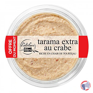 Rappel produit Tarama crabe Atelier Blini