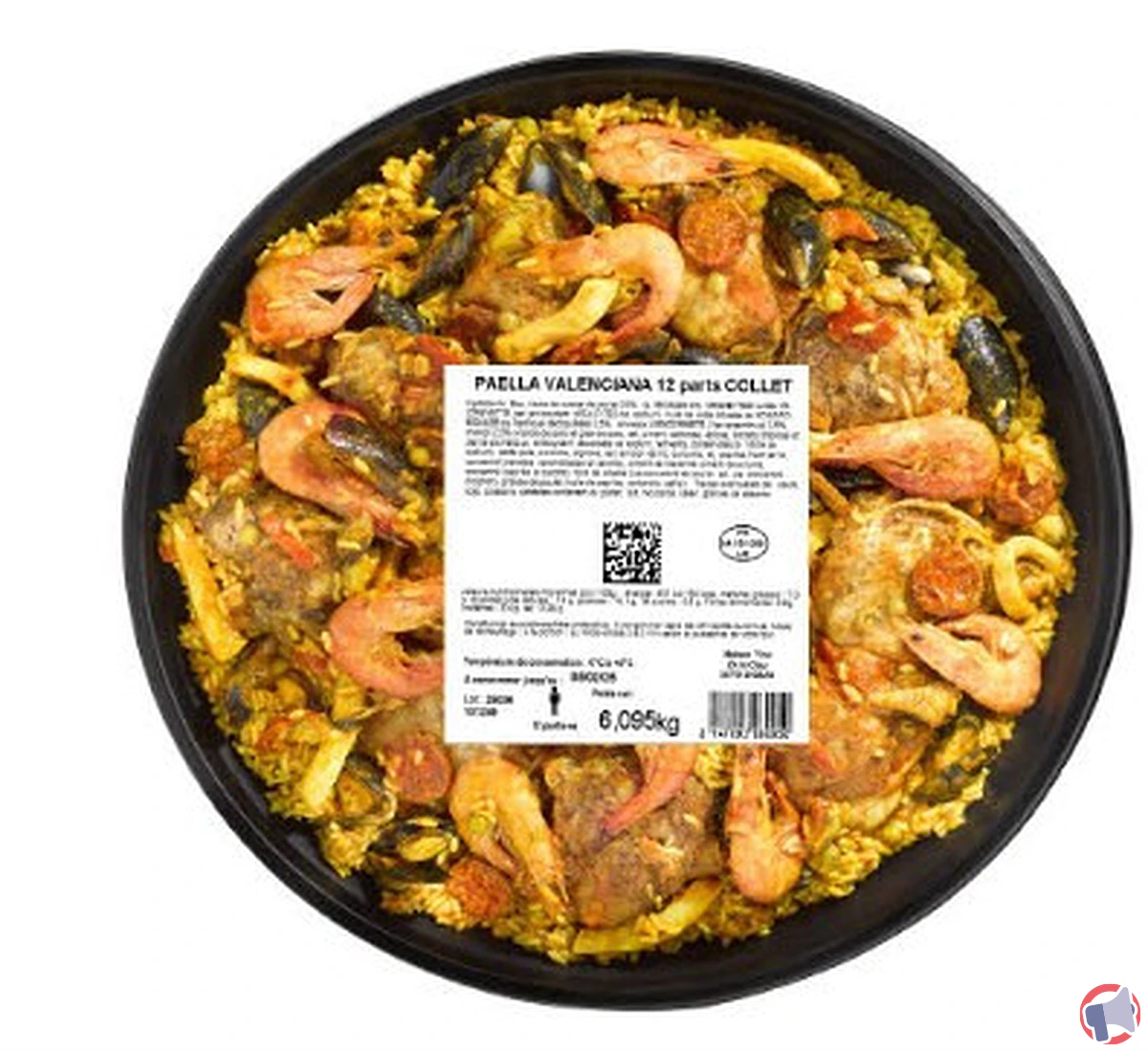 Rappel de l'atelier collet paella valenciana 6kg : informations et recommandations