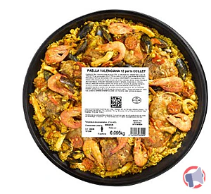Rappel produit PAELLA VALENCIANA 6KG PV Atelier collet