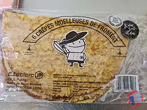 Rappel produit Crêpes Atelier du Petit Léon ATELIER DU PETIT LEON