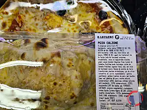 Rappel produit PIZZA CALZONE ATELIER DU PETIT LEON