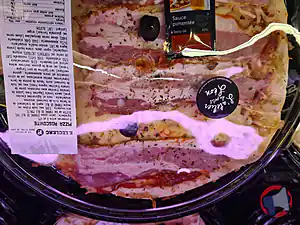 Rappel produit Pizza Roscovite ATELIER DU PETIT LEON