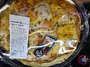 Rappel produit Pizza St jacques ATELIER DU PETIT LEON