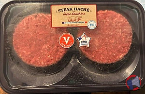 Rappel produit Steaks hachés 5% Les Ateliers
