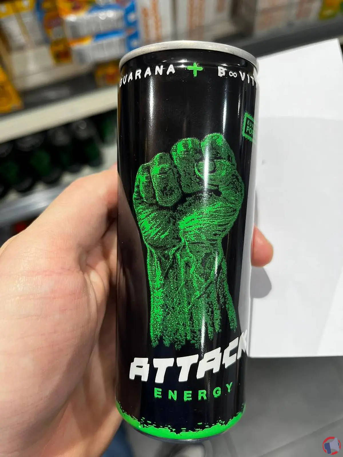 Rappel de produit : Attack Energy pour teneurs trop élevées en édulcorants et vitamines