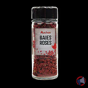 Rappel produit AUCHAN BAIES ROSES 20G AUCHAN