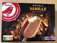 Rappel produit AUCHAN BATONNETS DOUBLE ENROBAGE CHOCO / CARAMEL X4 AUCHAN (photo numéro 1)
