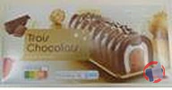 Rappel produit AUCHAN AUCHAN BUCHE 3 CHOCOLATS 534G