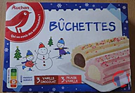 Rappel produit AUCHAN BUCHETTES VANILLE CHOCOLAT ET FRAISE VANILLE X6 AUCHAN (photo numéro 1)