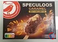 Rappel produit AUCHAN AUCHAN GG CARAMEL SPECULOOS X4